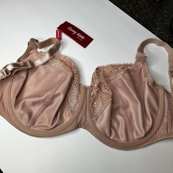 New Curvy Kate Tan Unlined full coverage Bra 28K - Picture 4 of 7